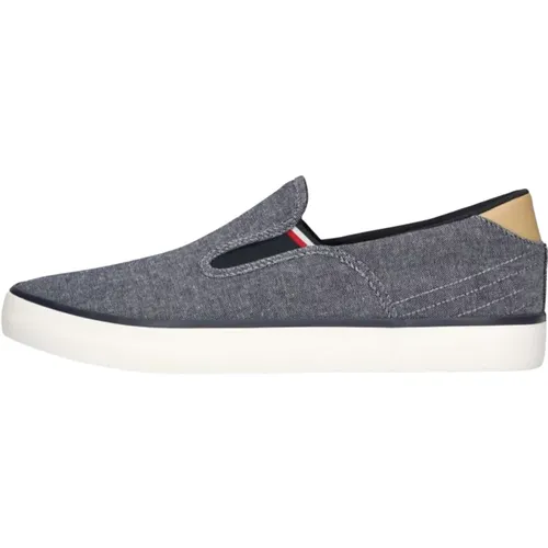 Herren Slip-On Schuhe Chambray Stil - Tommy Hilfiger - Modalova