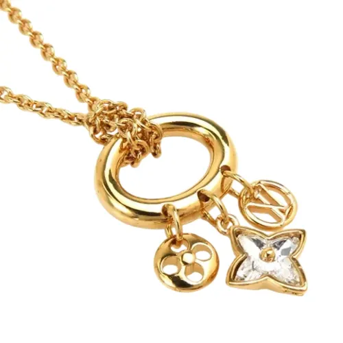 Pre-owned Jewellery, female, , Size: ONE SIZE Pre-owned Metal necklaces - Louis Vuitton Vintage - Modalova