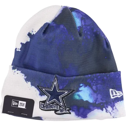 Dallas Cowboys NFL Team Colors Knit Hat , male, Sizes: ONE SIZE - new era - Modalova