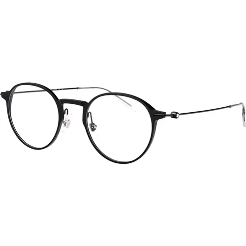 Glasses, male, , Size: 49 MM Stylish Optical Glasses Mb0357O - Montblanc - Modalova