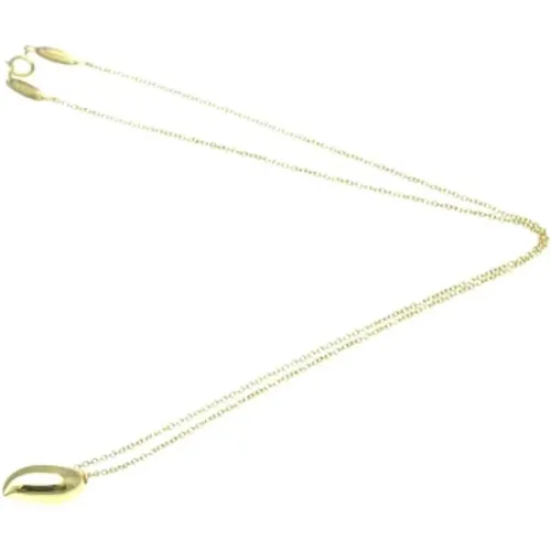 Pre-owned Jewellery, unisex, , Size: ONE SIZE Pre-owned Gold necklaces - Tiffany & Co. Pre-owned - Modalova