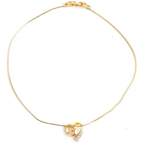 Pre-owned Jewellery, female, , Size: ONE SIZE Pre-ownedYellow Goldnecklaces - Givenchy Pre-owned - Modalova