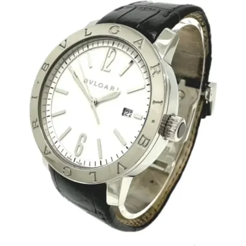 Pre-owned Watches, male, , Size: ONE SIZE Pre-owned Stainless Steel watches - Bvlgari Vintage - Modalova