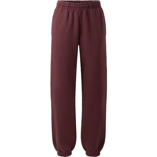 Burgunder Jogger Hose , Damen, Größe: XS - Anine Bing - Modalova