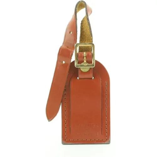 Pre-owned Accessories, unisex, , Size: ONE SIZE Vintage Leather Keyring - Louis Vuitton Vintage - Modalova