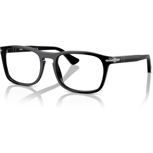 Schwarze Brillengestelle PO 3344V , unisex, Größe: 54 MM - Persol - Modalova