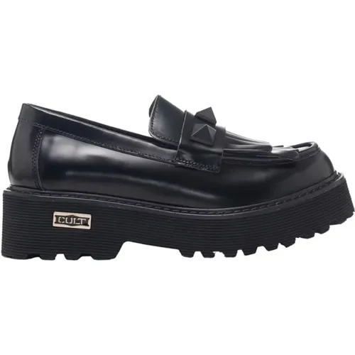 Schwarze flache Schuhe für Frauen , Damen, Größe: 39 EU - Cult - Modalova