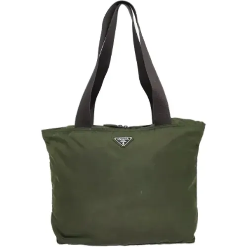 Pre-owned Tote Bags, female, , Size: ONE SIZE Pre-owned Fabric totes - Prada Vintage - Modalova