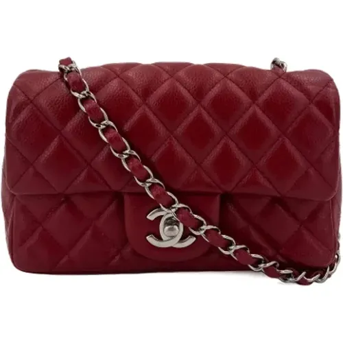 Pre-owned Cross Body Bags, female, , Size: ONE SIZE Pre-owned Leather chanel-bags - Chanel Vintage - Modalova