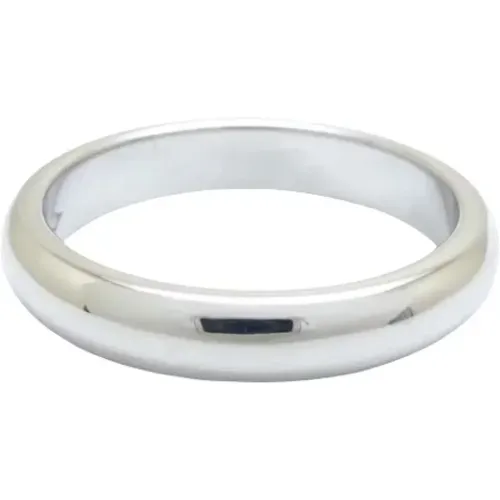 Pre-owned Jewellery, female, , Size: ONE SIZE Pre-owned Platinum rings - Cartier Vintage - Modalova