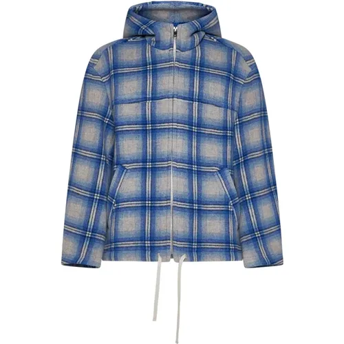 Zip-throughs, male, , Size: M Stylish Kurt-Ga Coats - Isabel marant - Modalova