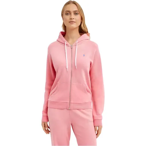 Rosa Kapuzenpullover , Damen, Größe: 2XL - Ralph Lauren - Modalova