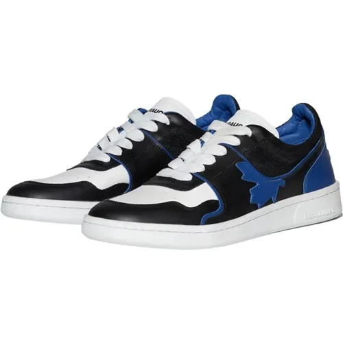 Limited Edition Lace Up Boxer Sneaker , male, Sizes: 9 UK, 7 UK - Dsquared2 - Modalova