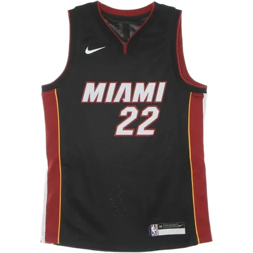 Sportswear, male, , Size: S Miami Heat Basketball Tank Top - Nike - Modalova