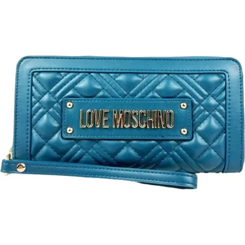 Wallets & Cardholders, female, , Size: ONE SIZE Stylish Wallet Collection - Love Moschino - Modalova