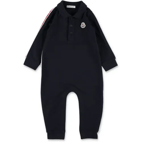 Navy Jumpsuit Outerwear Aw24 Stilvoll - Moncler - Modalova