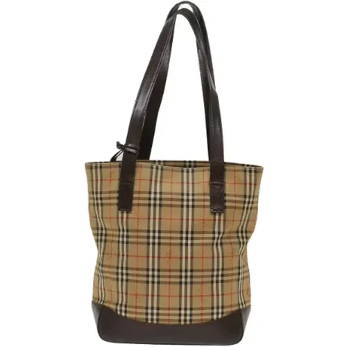 Pre-owned Tote Bags, female, , Size: ONE SIZE Pre-owned Fabric totes - Burberry Vintage - Modalova