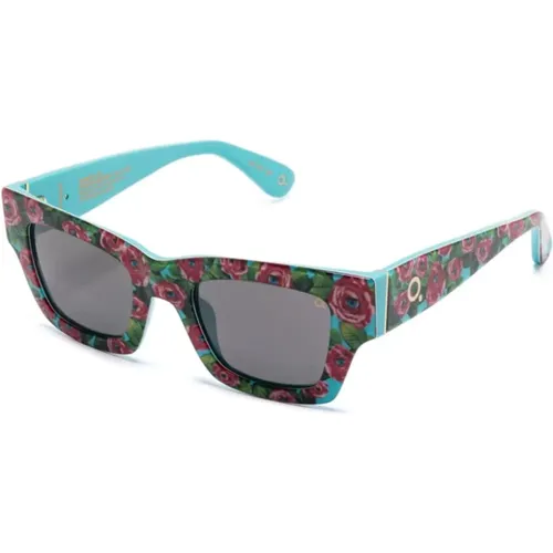 Sunglasses, unisex, , Size: 49 MM Roses 2 BL Limited Edition Sunglasses - Etnia Barcelona - Modalova