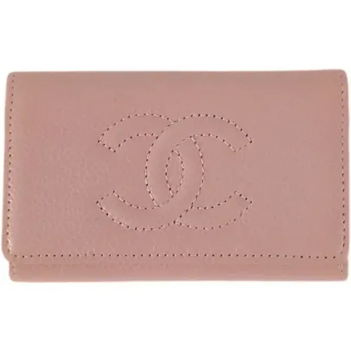 Pre-owned Accessories, female, , Size: ONE SIZE Pre-owned Leather key-holders - Chanel Vintage - Modalova