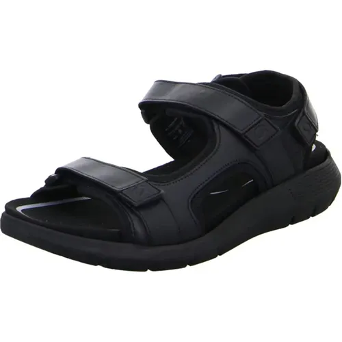 Schwarze Sandalen , Herren, Größe: 46 EU - Ara - Modalova