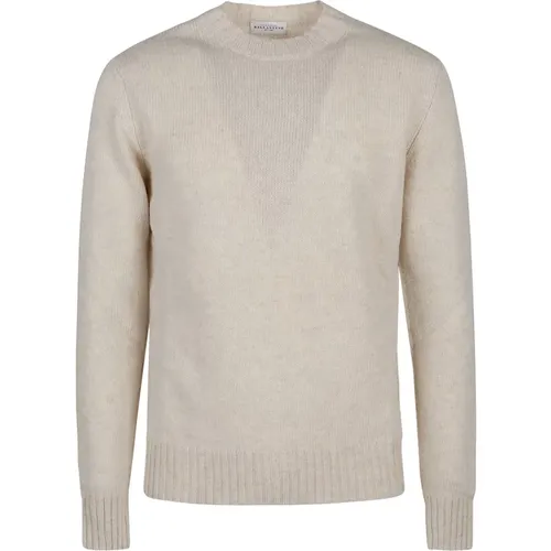 Plain Round Neck Sweater , male, Sizes: M, 2XL, L, XL - Ballantyne - Modalova