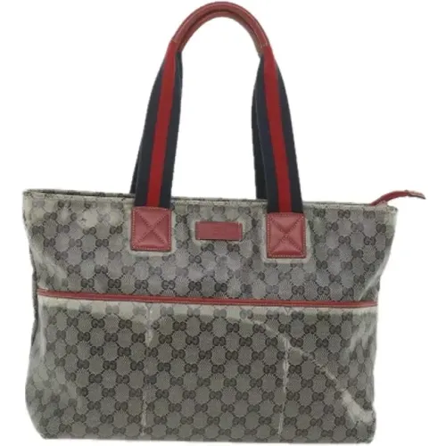 Pre-owned Canvas gucci-bags , female, Sizes: ONE SIZE - Gucci Vintage - Modalova