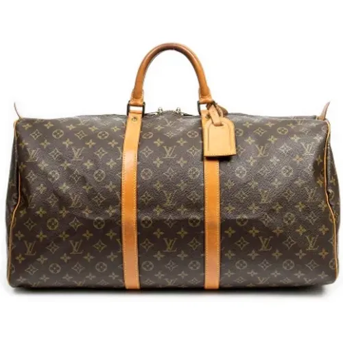 Pre-owned Coated canvas handbags , female, Sizes: ONE SIZE - Louis Vuitton Vintage - Modalova