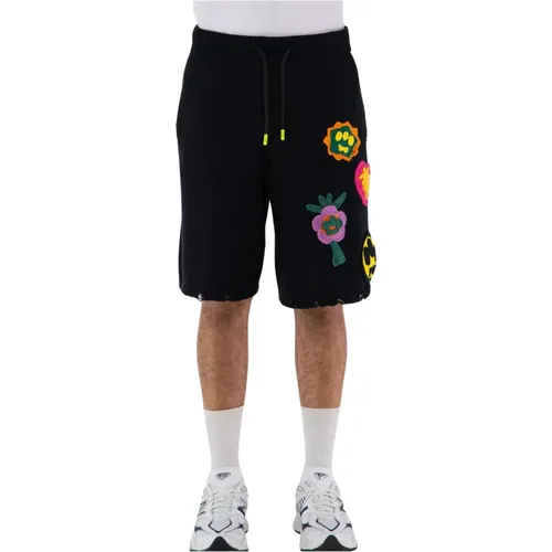 Knitted Bermuda Shorts , male, Sizes: XL - Barrow - Modalova