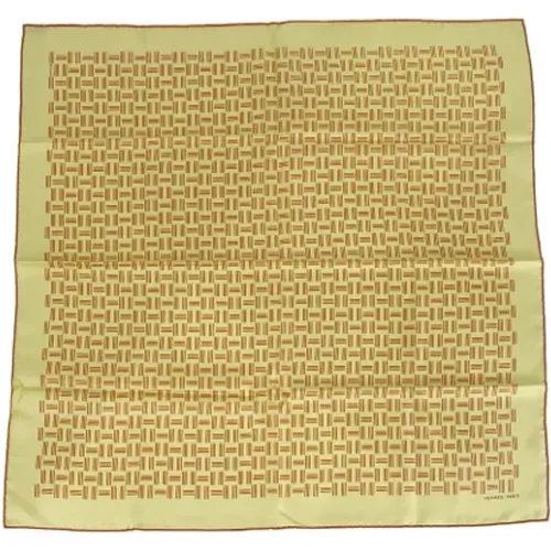 Pre-owned Scarves, female, , Size: ONE SIZE Pre-owned Silk scarves - Hermès Vintage - Modalova