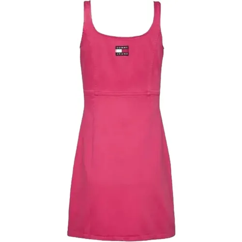 Kleid , Damen, Größe: M - Tommy Jeans - Modalova