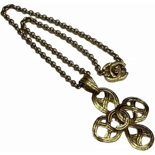 Pre-owned Metal chanel-jewelry , female, Sizes: ONE SIZE - Chanel Vintage - Modalova