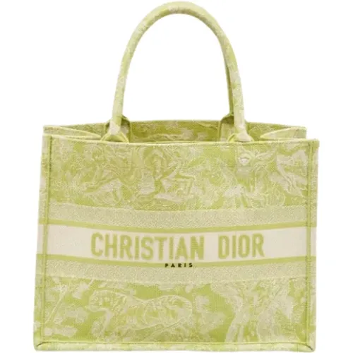 Pre-owned Tote Bags, female, , Size: ONE SIZE Pre-owned Canvas totes - Dior Vintage - Modalova