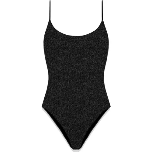 One-piece, female, , Size: L Lurex Full Body Swimsuit - MC2 Saint Barth - Modalova