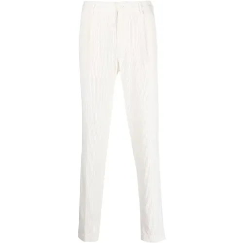 Slim Fit Corduroy Cotton Pants , male, Sizes: 2XL, M - Incotex - Modalova