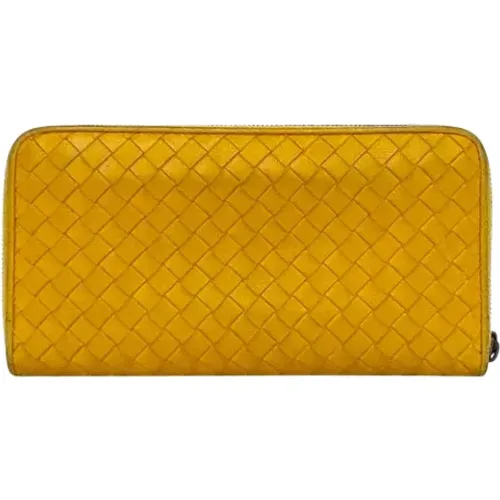 Pre-owned Wallets, female, , Size: ONE SIZE Pre-owned Leather wallets - Bottega Veneta Vintage - Modalova