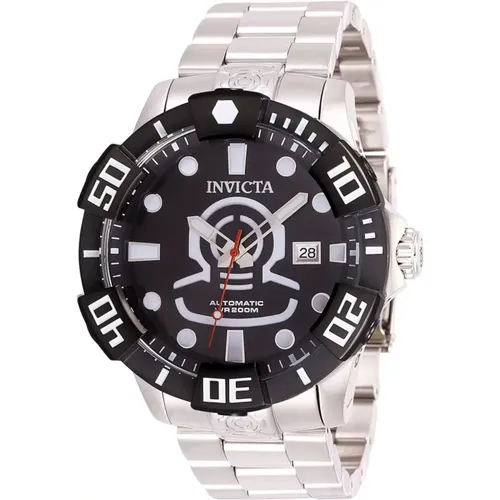 Automatic Diver Watch - Black Dial , male, Sizes: ONE SIZE - Invicta Watches - Modalova