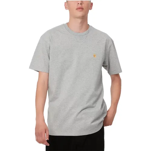 Klassisches Chase Tee für Männer , Herren, Größe: L - Carhartt WIP - Modalova