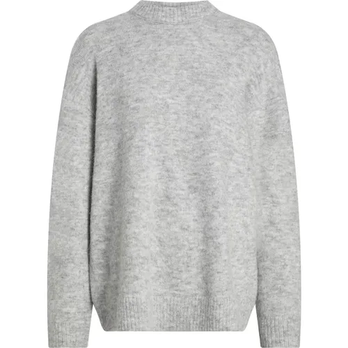 Grauer Pullover J20J224636P41 , Damen, Größe: S - Calvin Klein - Modalova