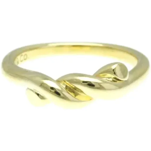 Pre-owned Jewellery, female, , Size: ONE SIZE Pre-owned Gold rings - Tiffany & Co. Pre-owned - Modalova