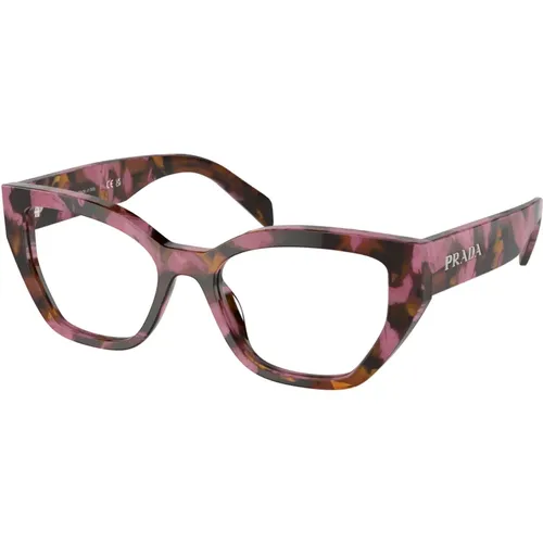 Stylische Brille A16V , Damen, Größe: 53 MM - Prada - Modalova