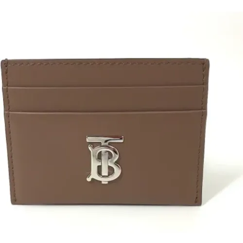 Pre-owned Wallets, female, , Size: ONE SIZE Pre-owned Leather home-office - Burberry Vintage - Modalova