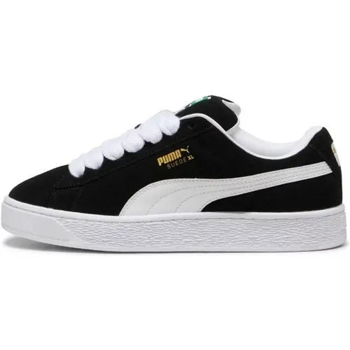 Sneakers, male, , Size: 12 US White Suede XL - Puma - Modalova