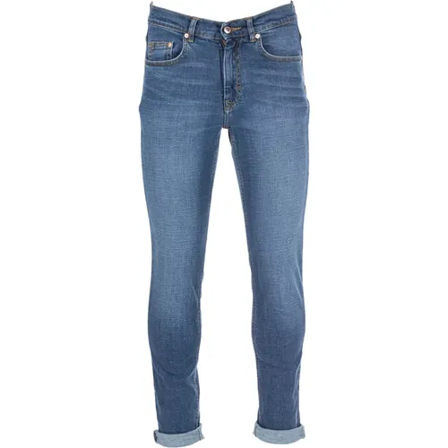 Blaue Denim Jeans für Herren , Herren, Größe: W42 - Harmont & Blaine - Modalova