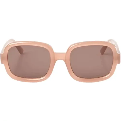 Women Accessories Sunglasses Nude Neutrals Ss23 , female, Sizes: 54 MM - Ambush - Modalova