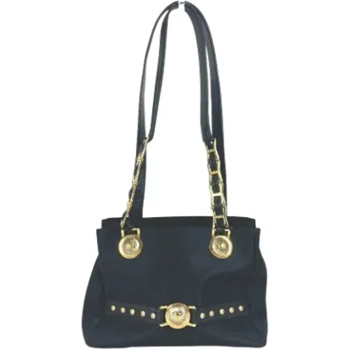 Pre-owned Shoulder Bags, female, , Size: ONE SIZE Pre-owned Nylon shoulder-bags - Versace Pre-owned - Modalova