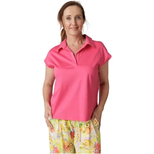 Polo Shirts , female, Sizes: XL, 3XL - Desoto - Modalova