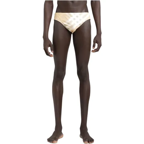 Swimwear Sp24 Model 02 , male, Sizes: L, S, M - Burberry - Modalova