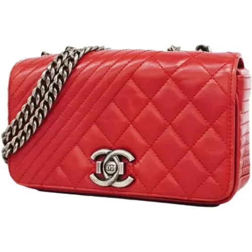 Pre-owned Leather chanel-bags , female, Sizes: ONE SIZE - Chanel Vintage - Modalova