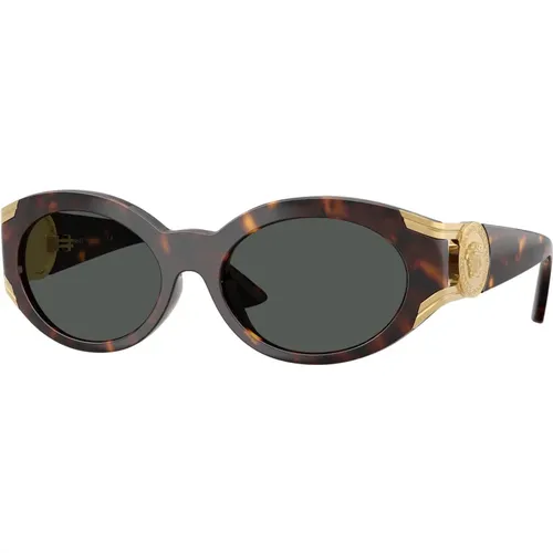 Sunglasses, female, , Size: 55 MM Ve4503U Sunglasses - Versace - Modalova