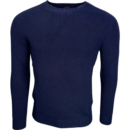 Round-neck Knitwear , male, Sizes: M, L - Gran Sasso - Modalova